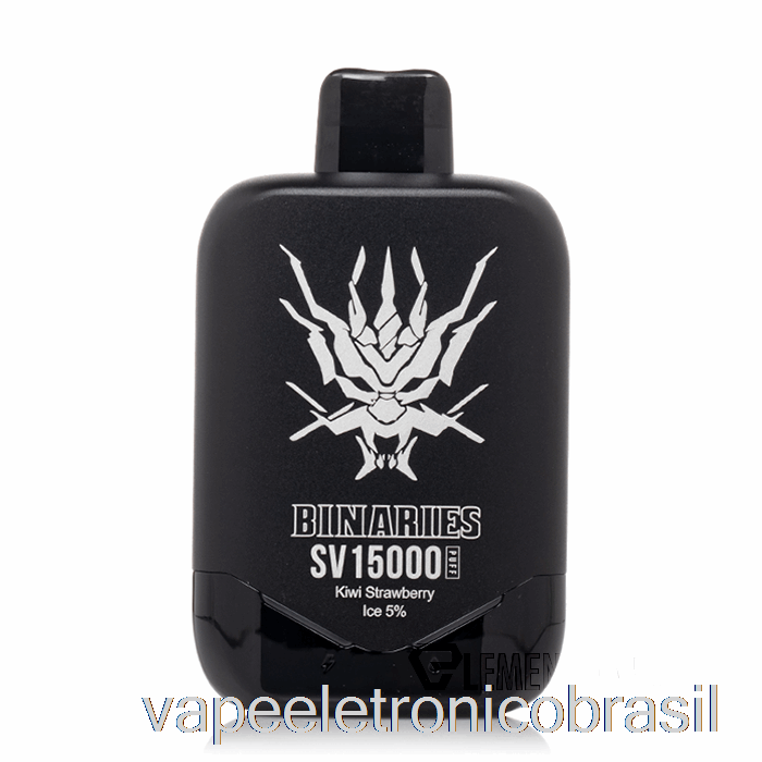 Vape Eletrônico Horizonte Binários Sv15000 Descartável Kiwi Morango Gelo